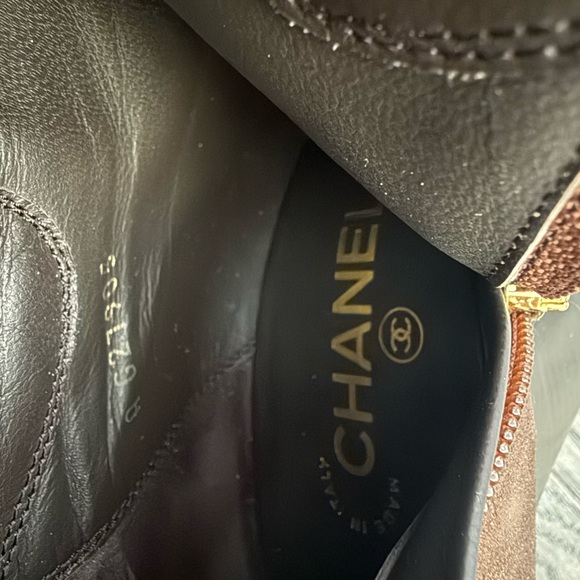 Chanel Iridescent Gold/Bronze Boots - Picture 4 of 5